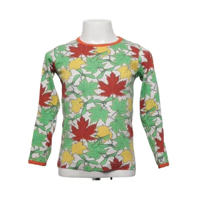 Långärmad t-shirt (Grön, Gul, Röd) från Duns Sweden Ekologisk bomull