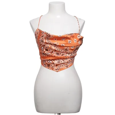 Crop top (Orange, Multicolore) de Missguided Petite Polyester