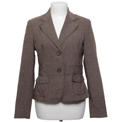Blazer (Brun) fra Isolde Elastan, Polyester, Viscose