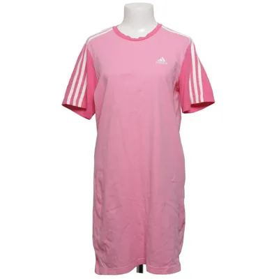 Dress (Pink, White) from Adidas Cotton