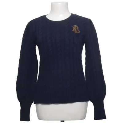 Trui (Blauw) van Lauren Ralph Lauren Kasjmier, Katoen, Polyamide, Viscose, Wol