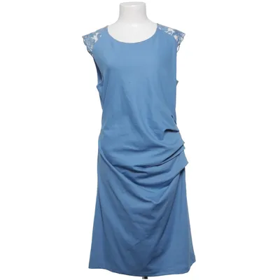 Klänning (Blå) från Kaffe Elastan, Polyester, Viskos
