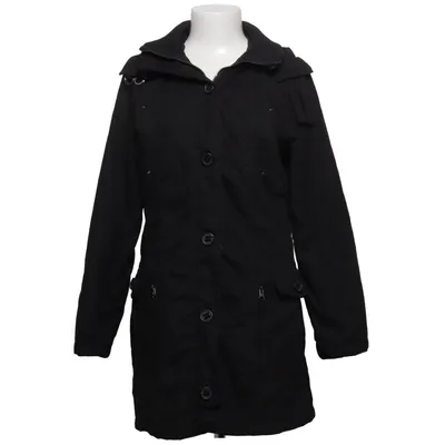 Parka (Zwart) van Saix Katoen, Polyester