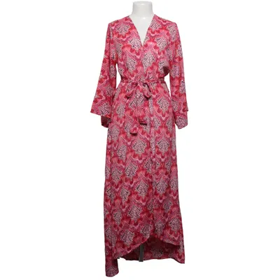 Wrap dress (Pink, Multicolored) from Sergio Modamare Polyester, Silk