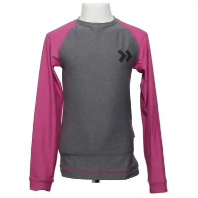 Långärmad t-shirt (Grå, Rosa) från Fink Elastan, Polyester
