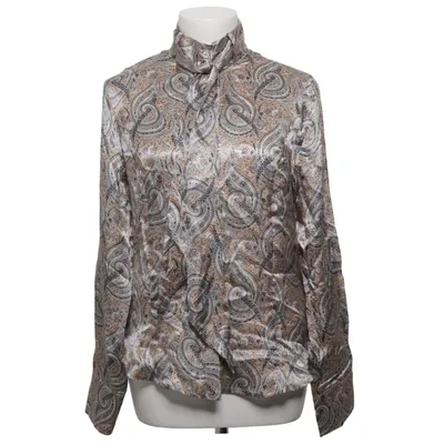 Blouse (Beige, Multicolored) from Hedvig Stockholm Silk