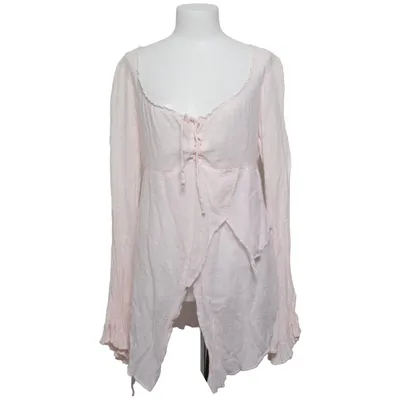 Bluse (Pink) fra Branting Bomuld, Linned