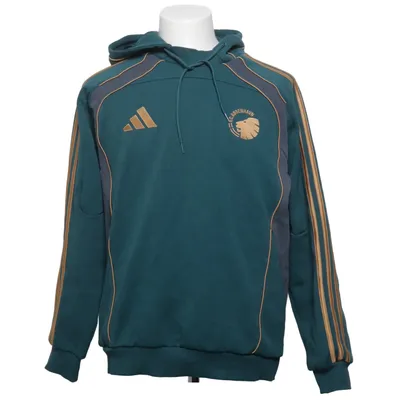 Hoodie (Blue, Gray, Yellow) from Adidas Cotton, Elastane, Recycled polyester