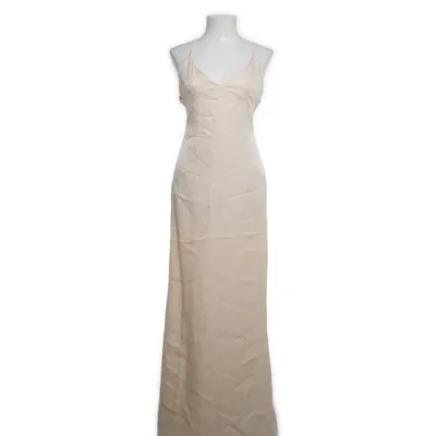 Långklänning (Beige) från Anika Teller x NA-KD Elastan, Polyester, Viskos