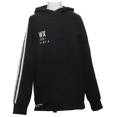 Capuchon sweater (Zwart) van WOX Katoen, Polyester
