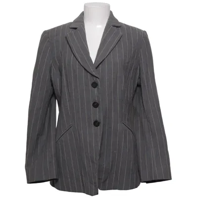 Blazer (Grijs, Beige) van Armani Collezioni Elastaan, Polyester, Wol