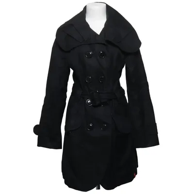Trench-coat (Noir) de EDC by ESPRIT Coton, Polyamide