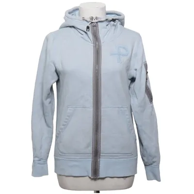 Sweat à capuche (Bleu) de Pelle P Coton, Polyester