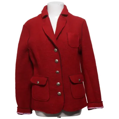 Blazer (Red) from Emily Polyester, Wool
