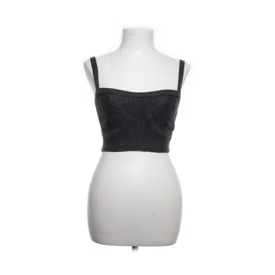 Crop Top (Grau) von NA-KD Polyamid, Wolle