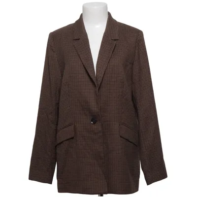 Blazer (Bruin, Zwart) van KappAhl Elastaan, Polyester, Viscose