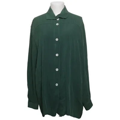 Shirt (Groen) van Rossana Diva Acetaat, Viscose