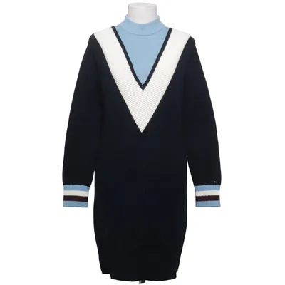 Klänning (Blå, Vit, Röd) från Tommy Hilfiger Bomull, Polyamid, Ull
