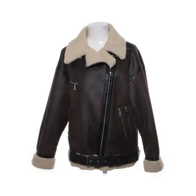 Shearlingjacka (Brun, Beige) från Zara Polyester