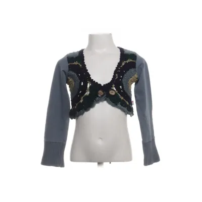Bolero (Blue, Multicolored) from Didi Girls Cotton, Wool