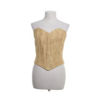 Corset (Yellow) from YVE London Acetate, Polyester