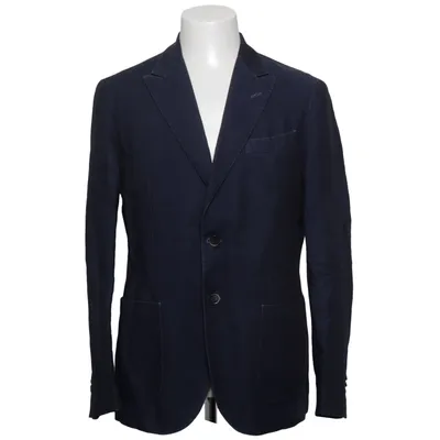 Blazer (Blue) from Hackett Mayfair Cotton, Linen