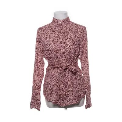 Wrap blouse (Pink, Red) from Hechter Viscose