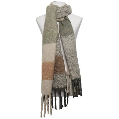 Halstørklæde (Pcbyne Long Scarf Kac) fra Pieces Accessories Akryl