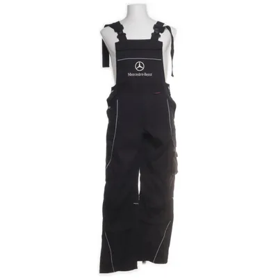 Overalls (Zwart) van Qualitex Katoen, Polyester