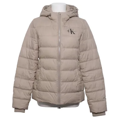 Vinterjacka (Beige) från Calvin Klein Jeans Pälsimitation, Polyester
