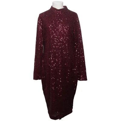 Cocktailklänning (Vinröd paljettklänning) från Gini London Polyester