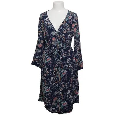 Slå-om-kjole (Blå, Flerfarvet) fra Queen's Fashion Collection Viscose