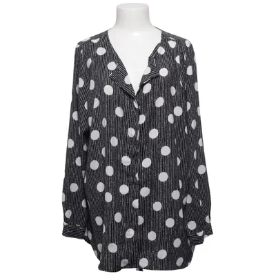 Blouse (Zwart, Wit) van Isolde Polyester