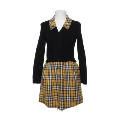 Klänning (Gul, Svart, Vit, Grå) från Maje Akryl, Elastan, Polyamid, Polyester, Viskos, Ull