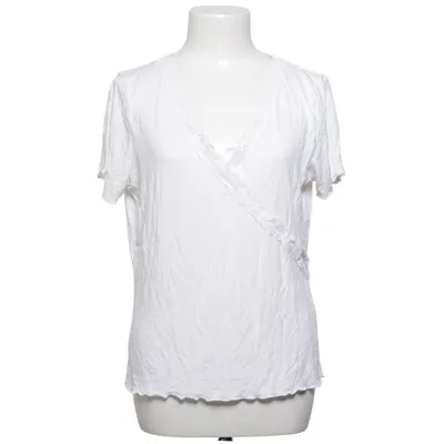 Blouse portefeuille (Blanc) de D'auvry Élasthane, Viscose