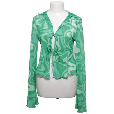 Omlottblus (Grön) från Melissa Bentsen x NA-KD Elastan, Polyester