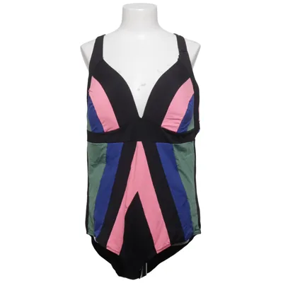 Swimsuit (Black, Multicolored) from City Chic Elastane, Polyamide, Polyester