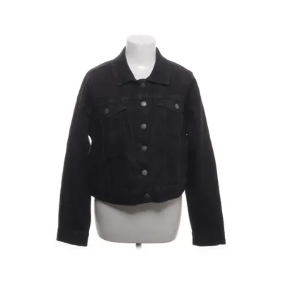 Denim jacket (Black) from Up 2 Fashion Cotton, Elastane