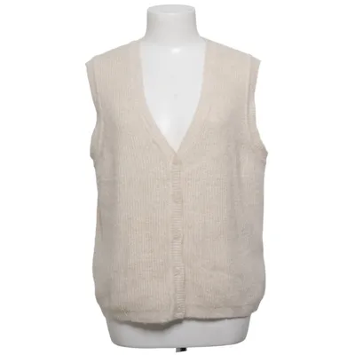 Weste (Beige) von Object Acryl, Alpakawolle, Elasthan, Nylon, Recyceltes Polyester