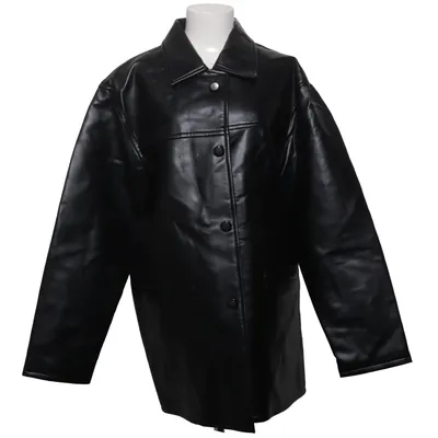 Jacket (Black) from AC Cotton, Polyester, Polyurethane