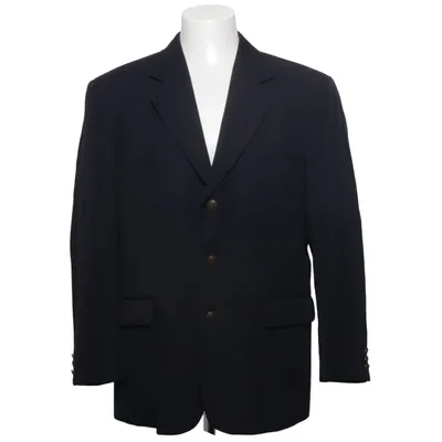 Blazer (Blauw) van Cavaliere of Sweden Viscose, Wol