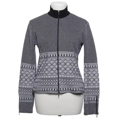 Cardigan (Black, White) from Rayure Elastane, Polyamide