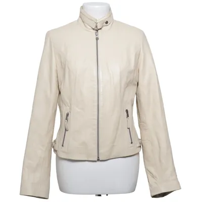 Leather jacket (Beige) from Oliver Leather