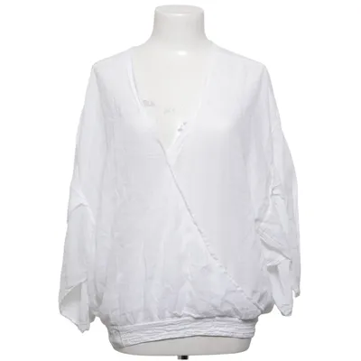 Blouse (Wit) van Kachi Mushi Katoen