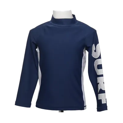Zwemshirt (Blauw, Wit) van H&M Elastaan, Polyester