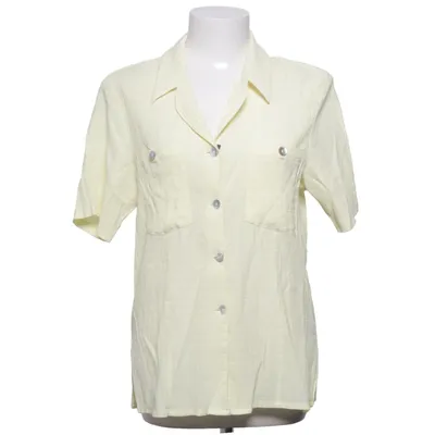 Kortärmad skjorta (Gul) från Ciconia Polyester, Viskos