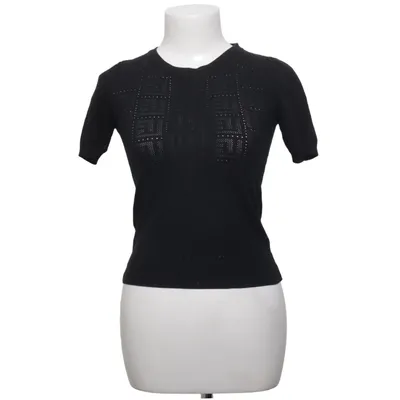 Top (Zwart) van Yu & Me Polyester, Viscose
