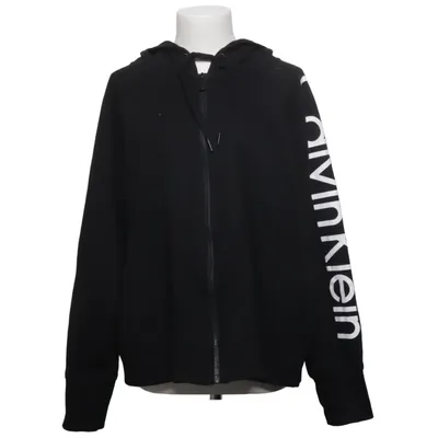 Huvtröja (Svart) från Calvin Klein Performance Bomull, Polyester