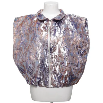 Gilet (Bleu, Or, Argent, Multicolore) de Your&Self Fibre métallique, Nylon, Polyester