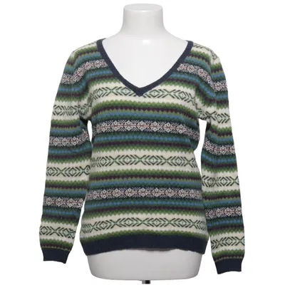 Sweater (Green, Blue, White) from Montego Wool